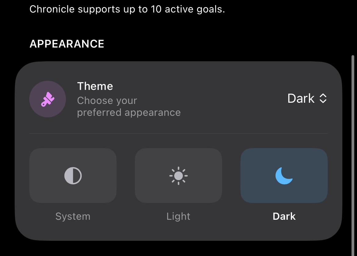 Settings, appearance and reading tips